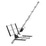 ONE FOR ALL SV9354 - Antenne TV extérieure TNT, Full HD, Filtre 4G - Gris