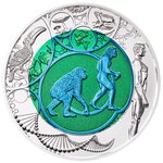 Pièce de monnaie 25 euro Autriche 2014 argent et niobium BU – Evolution