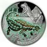Pièce de monnaie 3 euro Autriche 2020 – Ankylosaure