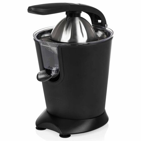 Princess presse-agrumes 160 w acier inoxydable noir mat