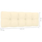 vidaXL Banc d'angle de jardin et coussins 239 cm Bois de pin imprégné