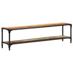 vidaXL Meuble TV 150x30x40 cm Bois de récupération massif