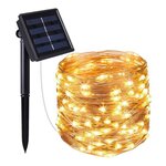 LUMI JARDIN Guirlande lumineuse solaire Micro LED Skinny Solar - 100 LED - 1200 cm