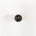 vidaXL Lampe suspendue industrielle Blanc Fer et bois solide 23 cm E27