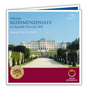 Coffret série euro BU Autriche 2010 (Palais du Belvédère)