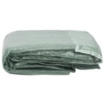 vidaXL Couverture de remplacement de serre (24 m²) 400x600x200 cm Vert