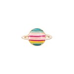 Pin's - planète multicolore 17 x 10 mm