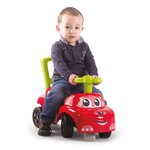 Smoby voiture de course jouet 3 en 1 rouge et jaune