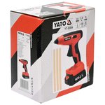 YATO Pistolet à colle à haut débit avec batterie Li-Ion 1 5Ah 11mm 18V