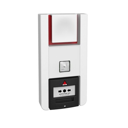 Coffret compact ppms adressable + flash a piles radio adressable