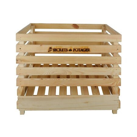 Caisse à pommes de terre en bois