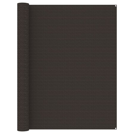 vidaXL Tapis de tente 250x450 cm Marron