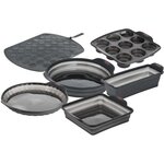 Tefal moule a tarte crispybake - silicone - 28 cm