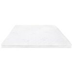 vidaXL Sur-matelas 160 x 200 cm Mousse de gel 7 cm
