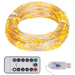 vidaXL Guirlande LED avec 300 LED Blanc chaud 30 m