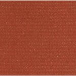 vidaXL Voile d'ombrage 160 g/m² Terre cuite 2x4 m PEHD