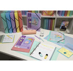 Boite De Classement Polypropylène Kreacover Pastel Dos 40mm - A4 - Couleurs Assorties - X 5 - Exacompta