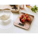 Bestron Balance électronique de cuisine AKS700CO 5 kg Cuivre