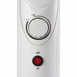 Tristar mini-radiateur à bain d'huile 5 ailettes ka-5103 500 w