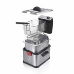Princess friteuse superior 3 l 3200 w argenté 183001