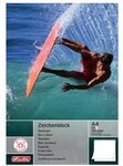 Bloc 25 feuilles Dessin A4 100 g couverture aléatoire HERLITZ