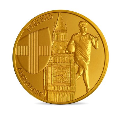 Coupe du monde de rugby france 2023 monnaie de 1/4€ - Angleterre