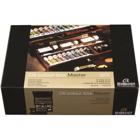 Coffret de peinture à l'huile extra-fine - 24 tubes - royal talens