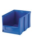 (lot   16 bacs a bec) bac à bec plastique grande ouverture 163 x 100 x 82mm