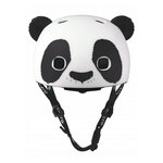 Casque velo et trottinette panda 3D taille S