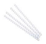 Boite 25 Reliures Spirales Plastique 12mm - Exacompta