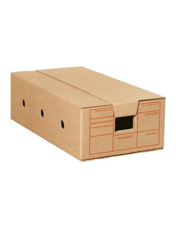 (pal 440 caisses) caisse viande écru 625 x 327 x 185mm