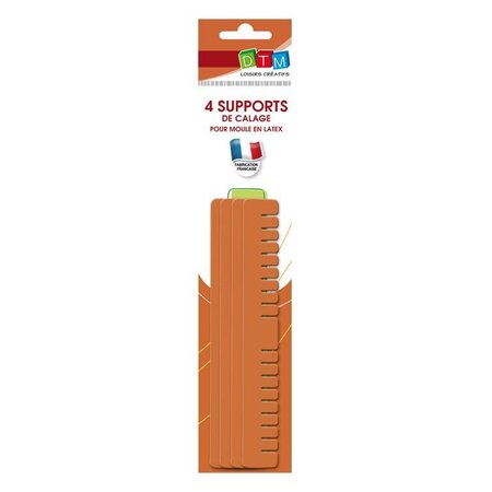 Supports de calage pour moule en latex