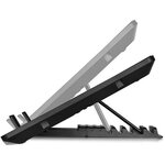 Deepcool u pal système de refroidissement pour ordinateurs portables 39 6 cm (15.6") 1000 tr/min noir
