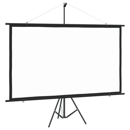 vidaXL Écran de projection avec trépied 90" 16:9