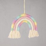 Fil macramé arc en ciel