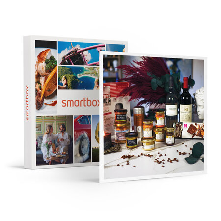 SMARTBOX - Coffret Cadeau Coffret L'Intemporelle : délices gourmet et vin livrés à domicile -  Gastronomie