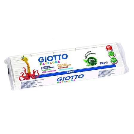 Pâte à modeler PATPLUME 350G Blanc GIOTTO