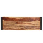 vidaXL Table console 110x35x76 cm Bois massif