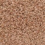 vidaXL Tapis d'escalier 15 Pièces beige 56x17x3 cm