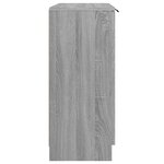 vidaXL Buffet Sonoma gris 60x30x70 cm Bois d'ingénierie