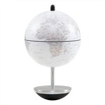 Mini globe terrestre Swing Ø 11 cm - Blanc