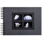 Album Photo à spirales PASSION 32x22cm noir EXACOMPTA