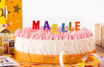 Bougies d'anniversaire maël et maëlle