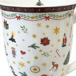 Tasse en Porcelaine Fine Noël