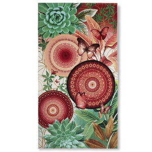 HIP Serviette de plage JIMENA 100x180 cm Multicolore