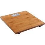 LIVOO DOM306 Pese-personne électronique en bambou -  Portée de 6 kg a 180 kg  -  Précision 100g