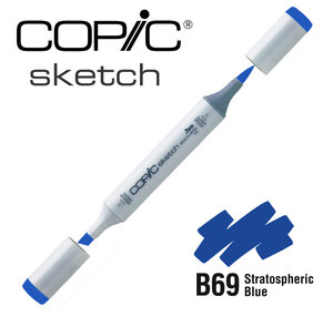 Marqueur à l'alcool Copic Sketch B69 Stratospheric Blue