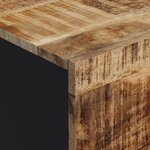 vidaXL Buffet avec 3 tiroirs 40x33 5x75 cm bois massif de manguier