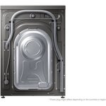 Lave-linge hublot samsung ecobubble ww90ta046ax - 9 kg - induction - 1400 trs/min - inox/silver