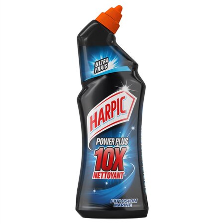 Gel WC Powerplus Nettoyant Surpuissant Explosion Marine - 750 ml HARPIC